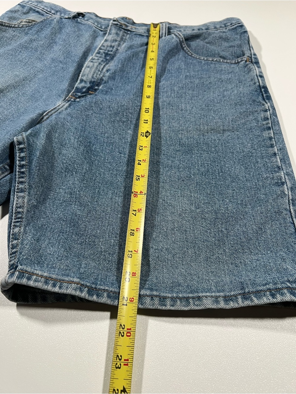 Wrangler Light Blue Men's Denim Shorts - Picture 4 of 5